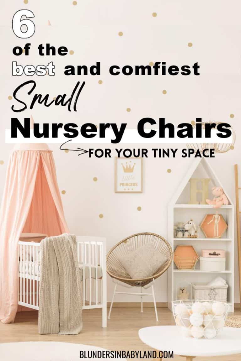 6 Best Small Nursery Chairs for Your Tiny Nursery
