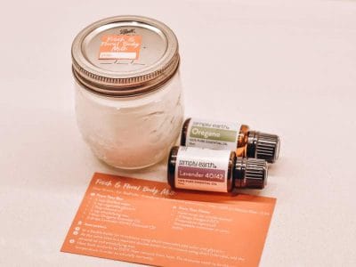 Simply Earth January 2023 Recipe Box - Fresh and Floral Body Milk (1)