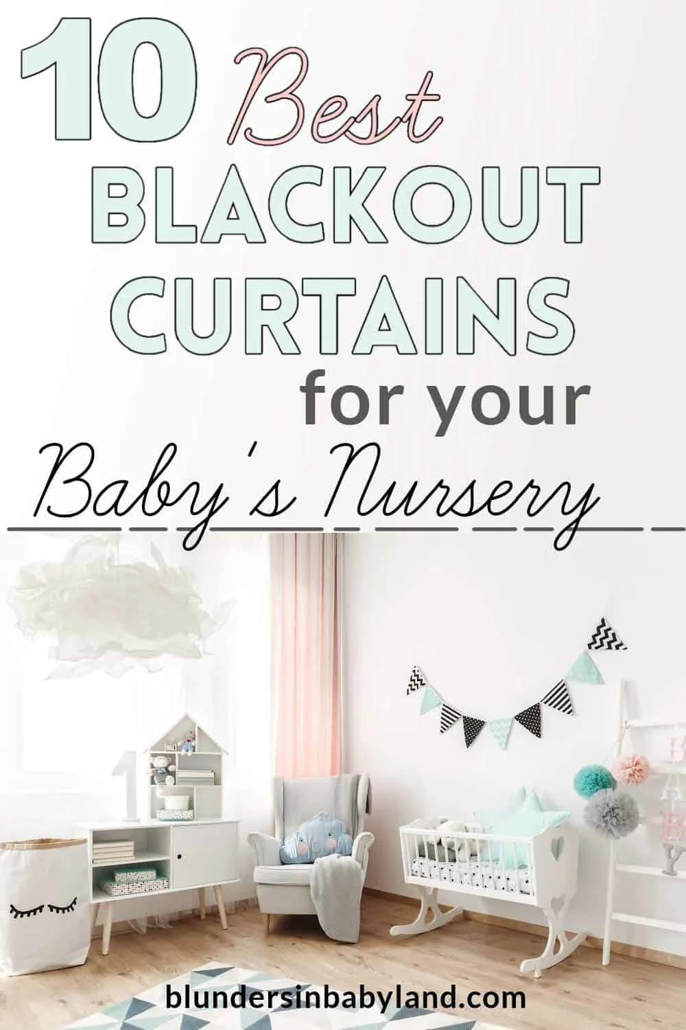 10 Best Blackout Curtains for Your Baby's Nursery - Nursery Blackout Curtains (1)