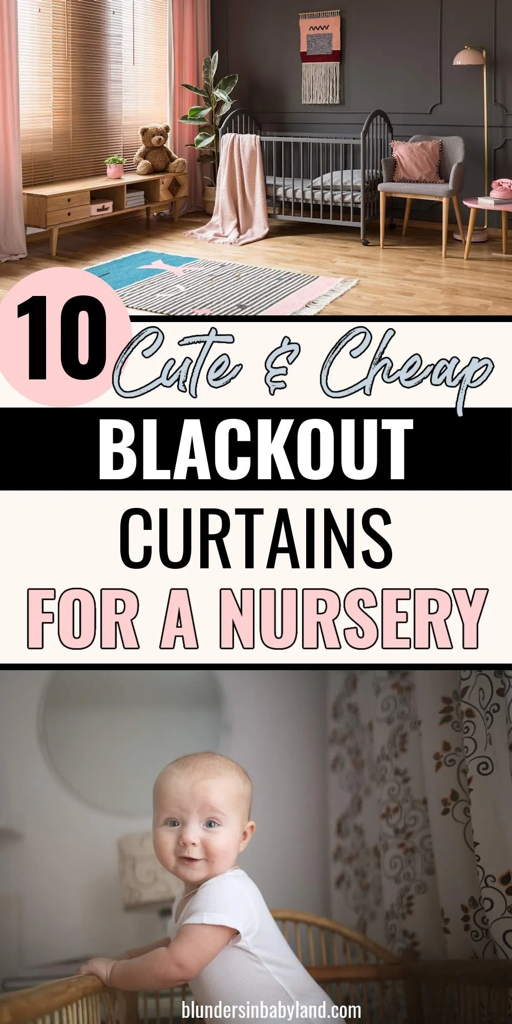 Blackout Curtains for a Nursery - How to Black Out a Nursery (1)