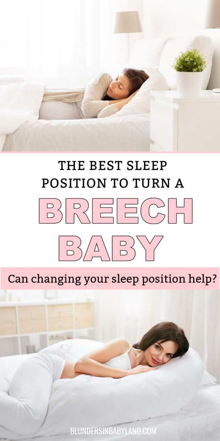 The Best Sleep Position to Turn a Breech Baby