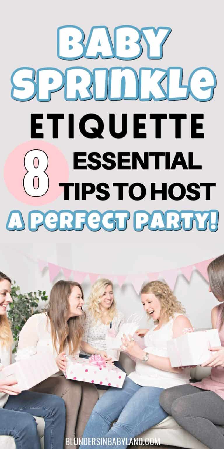 Baby Sprinkle Etiquette Your Ultimate Guide to Celebrating Your Next Baby