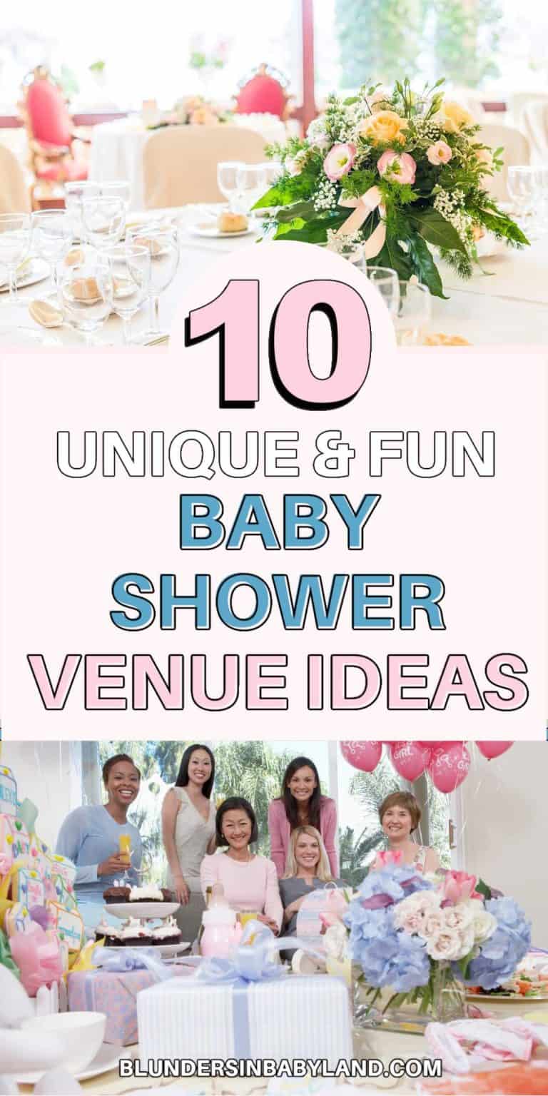 10 Best Baby Shower Venue Ideas for Indoors and Outdoors