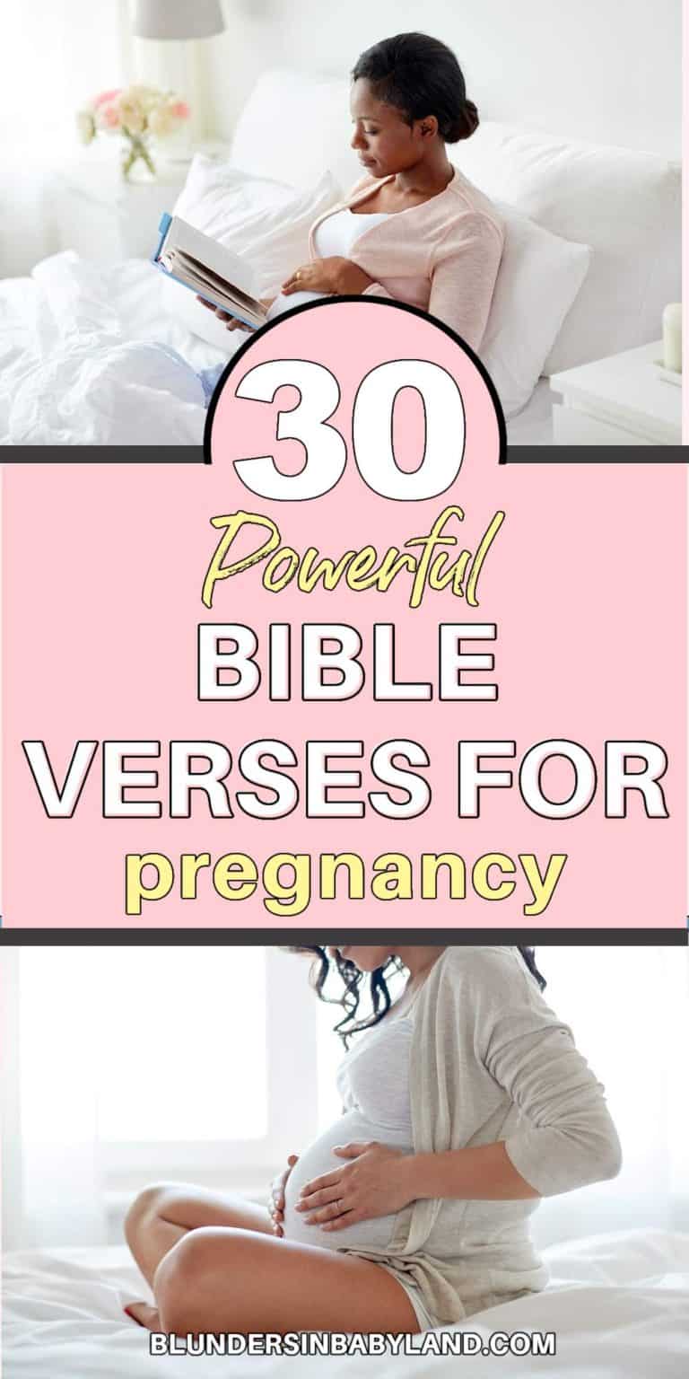 Pregnancy Quotes Bible Edition