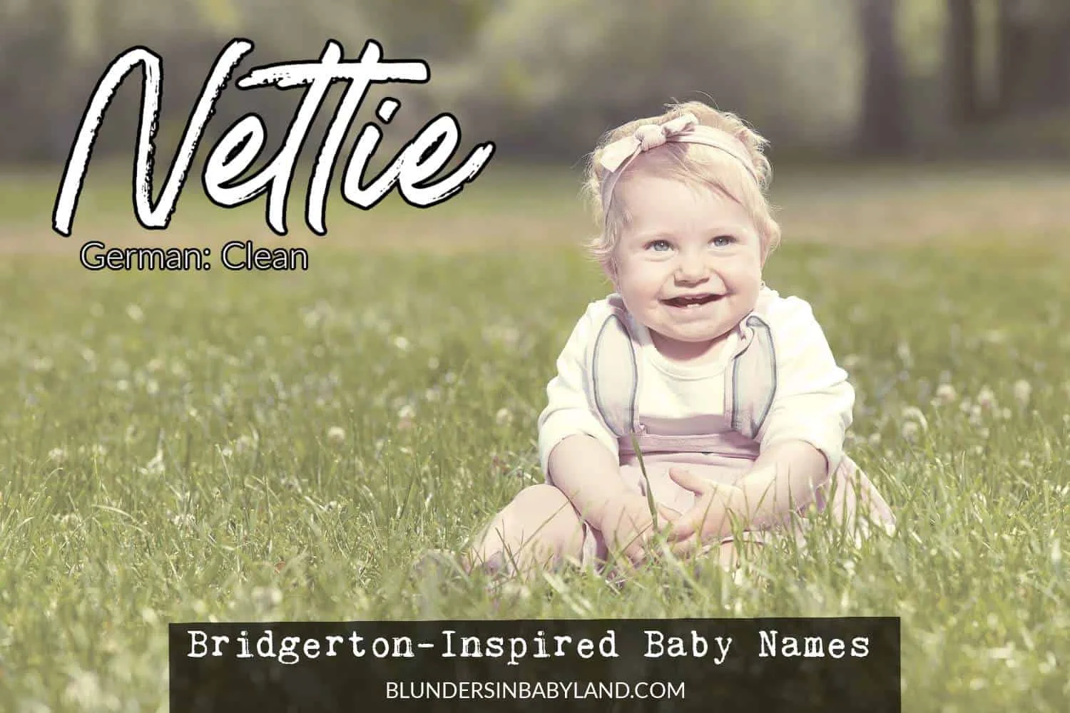 Bridgerton Inspired Girl Names - Nettie (1)